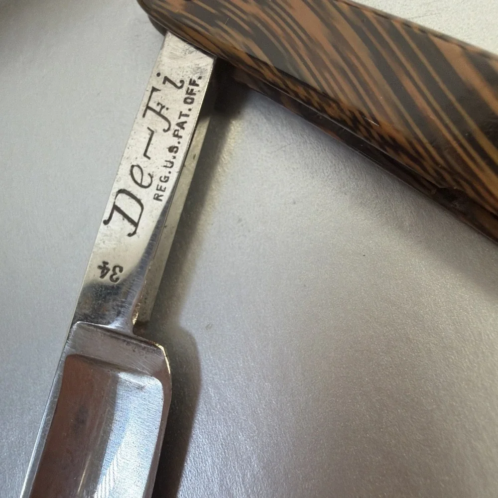 Wester Bros De-Fi 34 Straight Razor in Original Box